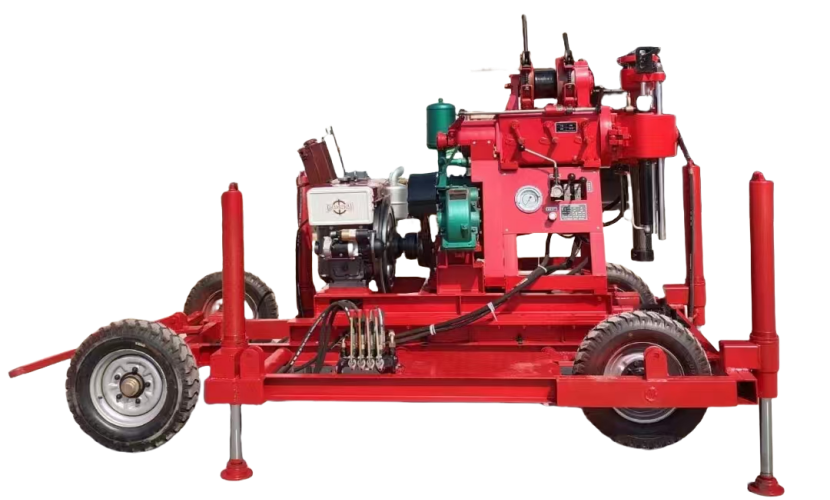 YETUO-200D diesel hydraulic drilling rig