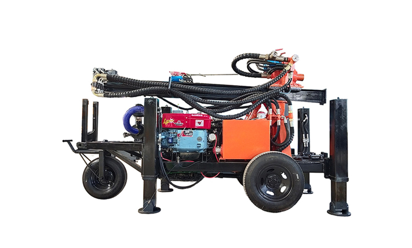 FY130 Wheel Trailer Self-driving Drilling Rig