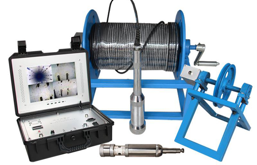 Bore hole inspection camera